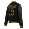 Women’s Boston Bruins Retro Classic Black Jacket 3