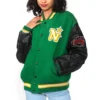 Women’s Minnesota North Stars 90’s Letterman Jacket 2