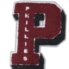 Women’s Philadelphia Phillies Mashup Wine Varsity Jacket