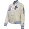 Women’s St. Louis Cardinals Retro Full-Snap Classic White Varsity Jacket