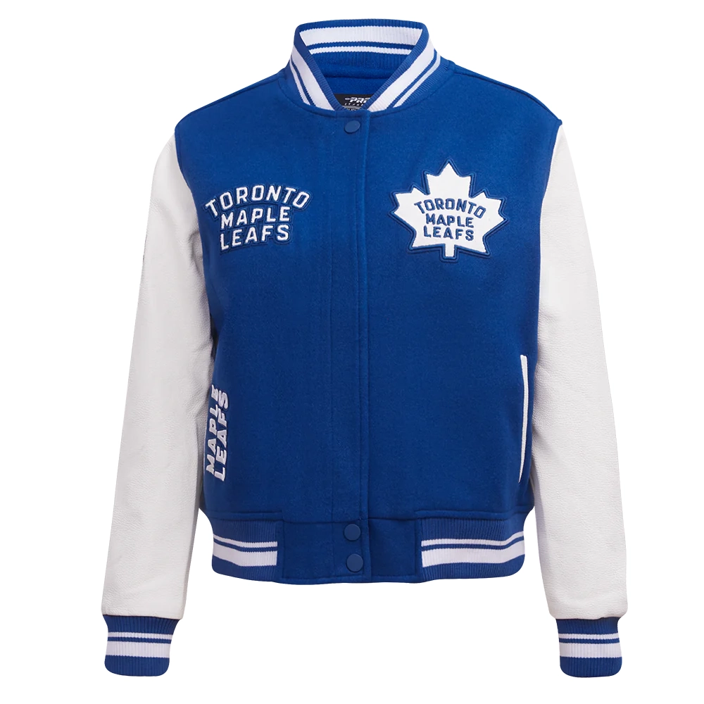 Women’s Toronto Maple Leafs Retro Classic Wool Varsity Jacket