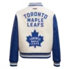 Women’s Toronto Maple Leafs Wool Varsity Jacket 1