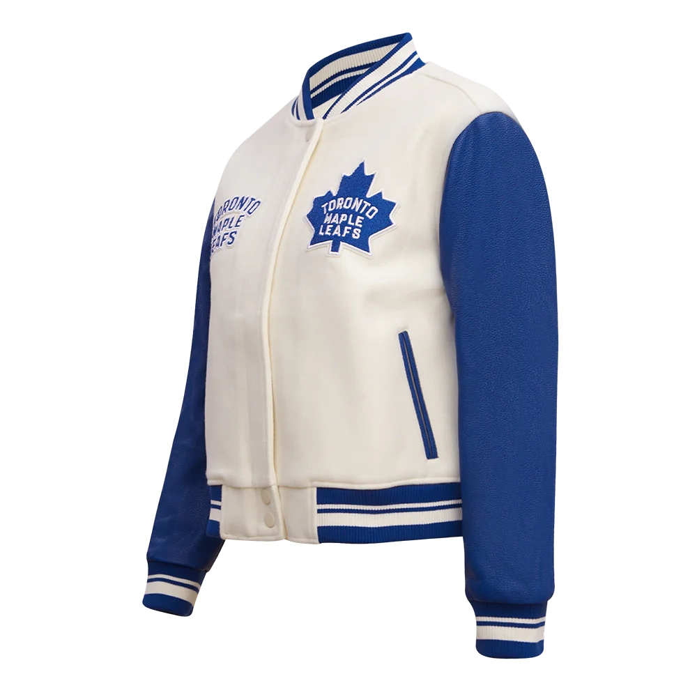 Women’s Toronto Maple Leafs Wool Varsity Jacket 2