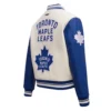 Women’s Toronto Maple Leafs Wool Varsity Jacket 3