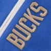 Milwaukee Bucks City Edition Wool Varsity Jacket 4